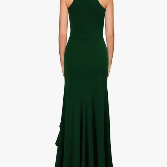 Ever Pretty - Ruffled Front Slit Cinched Waist Halter Evening Gown
Size - XXL - Picture 2 of 3